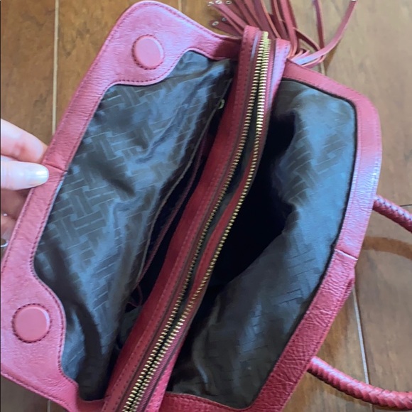 Cole Haan red leather purse. - Picture 4 of 4